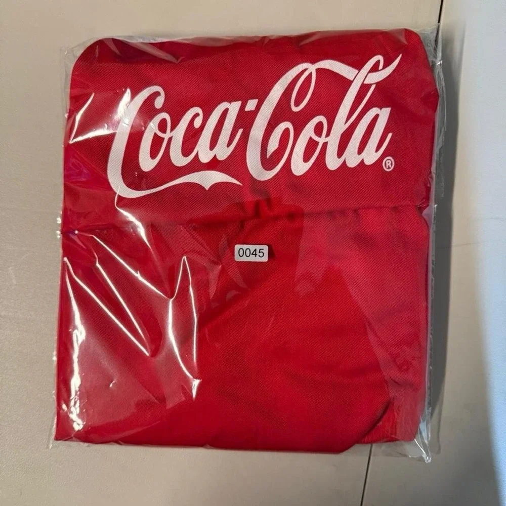 Coca-Cola red apron with pockets retro vintage like